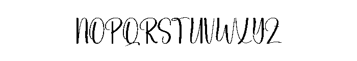 Simple Cinema Font LOWERCASE