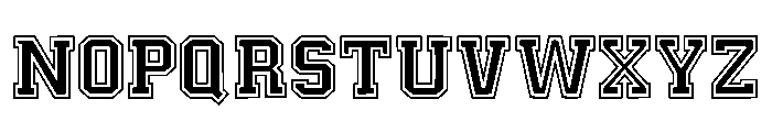 Simple College Regular Font LOWERCASE