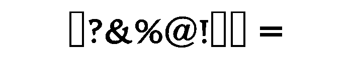 Simple Cowboy Regular Font OTHER CHARS