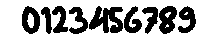 Simple Crayon Regular Font OTHER CHARS