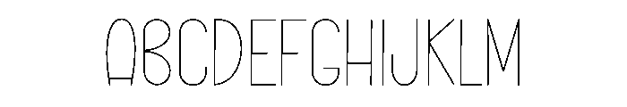 Simple Daily Font UPPERCASE