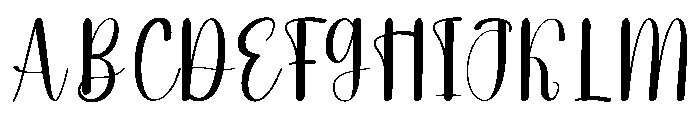Simple Desember Font UPPERCASE