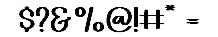 Simple Developer Font OTHER CHARS