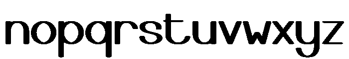 Simple Developer Font LOWERCASE