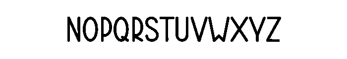 Simple Digitalist Font UPPERCASE