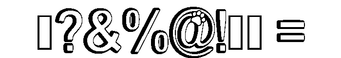 Simple Dog Regular Font OTHER CHARS