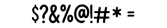 Simple Doodle Font OTHER CHARS