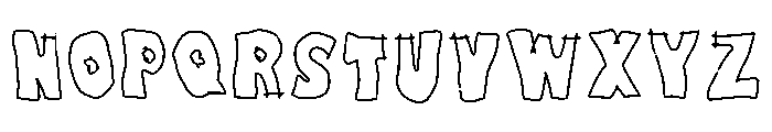 Simple Doodles Regular Font LOWERCASE