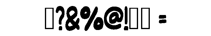 Simple Elegant Regular Font OTHER CHARS