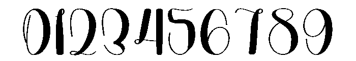 Simple Enchanting Font OTHER CHARS