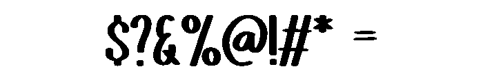 Simple Friends Regular Font OTHER CHARS