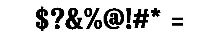 Simple Gain Font OTHER CHARS