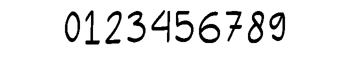 Simple Gel Handwriting Regular Font OTHER CHARS
