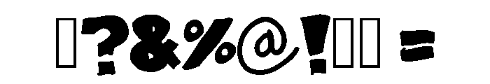 Simple Graffiti Regular Font OTHER CHARS