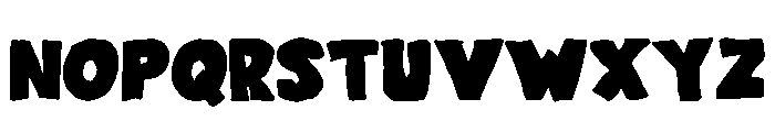 Simple Graffiti Regular Font LOWERCASE