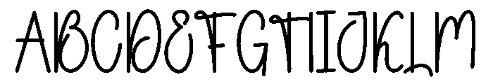 Simple Graphic Font UPPERCASE