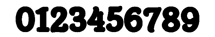 Simple Groovy Regular Font OTHER CHARS
