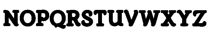Simple Groovy Regular Font LOWERCASE