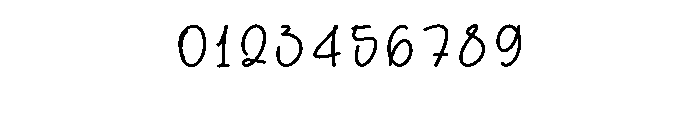 Simple Handmade1 Font OTHER CHARS