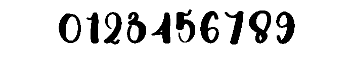 Simple Handscript Font OTHER CHARS