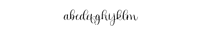 Simple Handwriten FONT