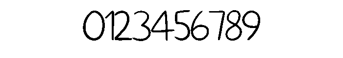 Simple Handwriting By S Regular Font OTHER CHARS