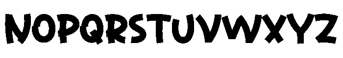 Simple Holes Font LOWERCASE