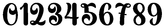 Simple Holiday Regular Font OTHER CHARS