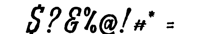 Simple Journey Font OTHER CHARS