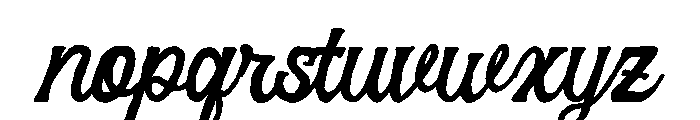 Simple Journey Font LOWERCASE