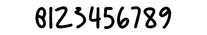 Simple Justime Font OTHER CHARS