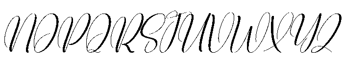 Simple Kindergarten Font UPPERCASE