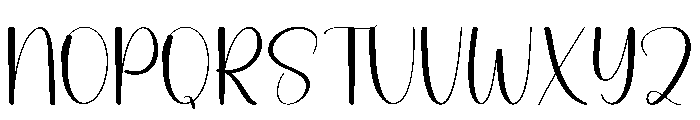 Simple Launching Font UPPERCASE