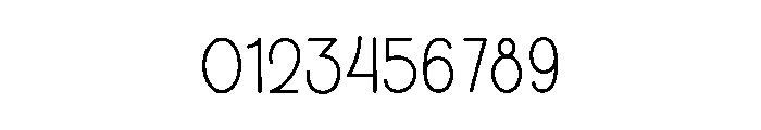 Simple Limited Font OTHER CHARS