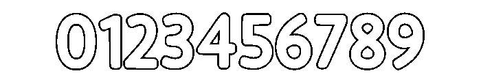 Simple Lines Regular Font OTHER CHARS