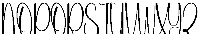 Simple Livestyle Font UPPERCASE