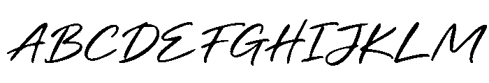 Simple Living Alt Font UPPERCASE