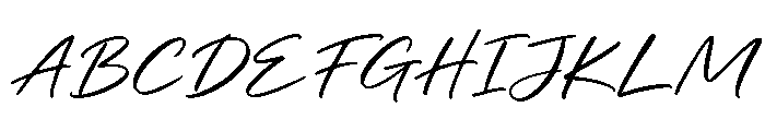Simple Living Regular Font UPPERCASE