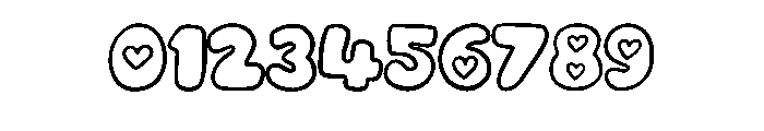 Simple Love By Squeeb C Regular Font OTHER CHARS