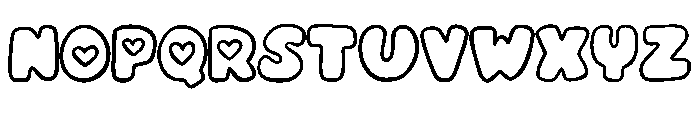 Simple Love By Squeeb C Regular Font LOWERCASE