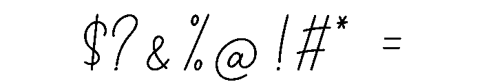 Simple Loveis Font OTHER CHARS