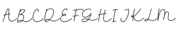 Simple Loveis Font UPPERCASE