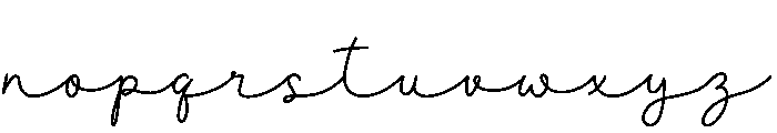 Simple Loveis Font LOWERCASE