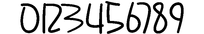 Simple Marita Font OTHER CHARS