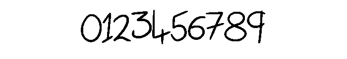 Simple Marker Handwriti Regular Font OTHER CHARS