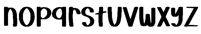 Simple Memories Font LOWERCASE