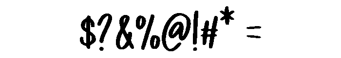 Simple Mind Font OTHER CHARS