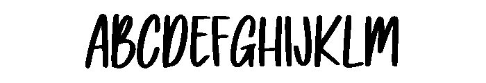 Simple Mind Font UPPERCASE