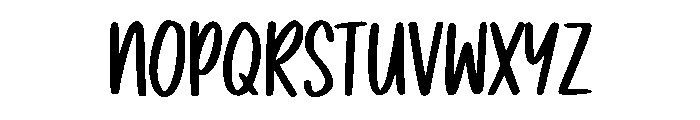 Simple Mind Font UPPERCASE