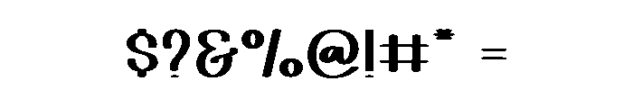 Simple Minded Font OTHER CHARS